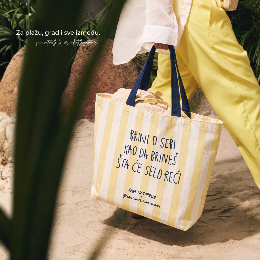 Yellow bag — campaign creative