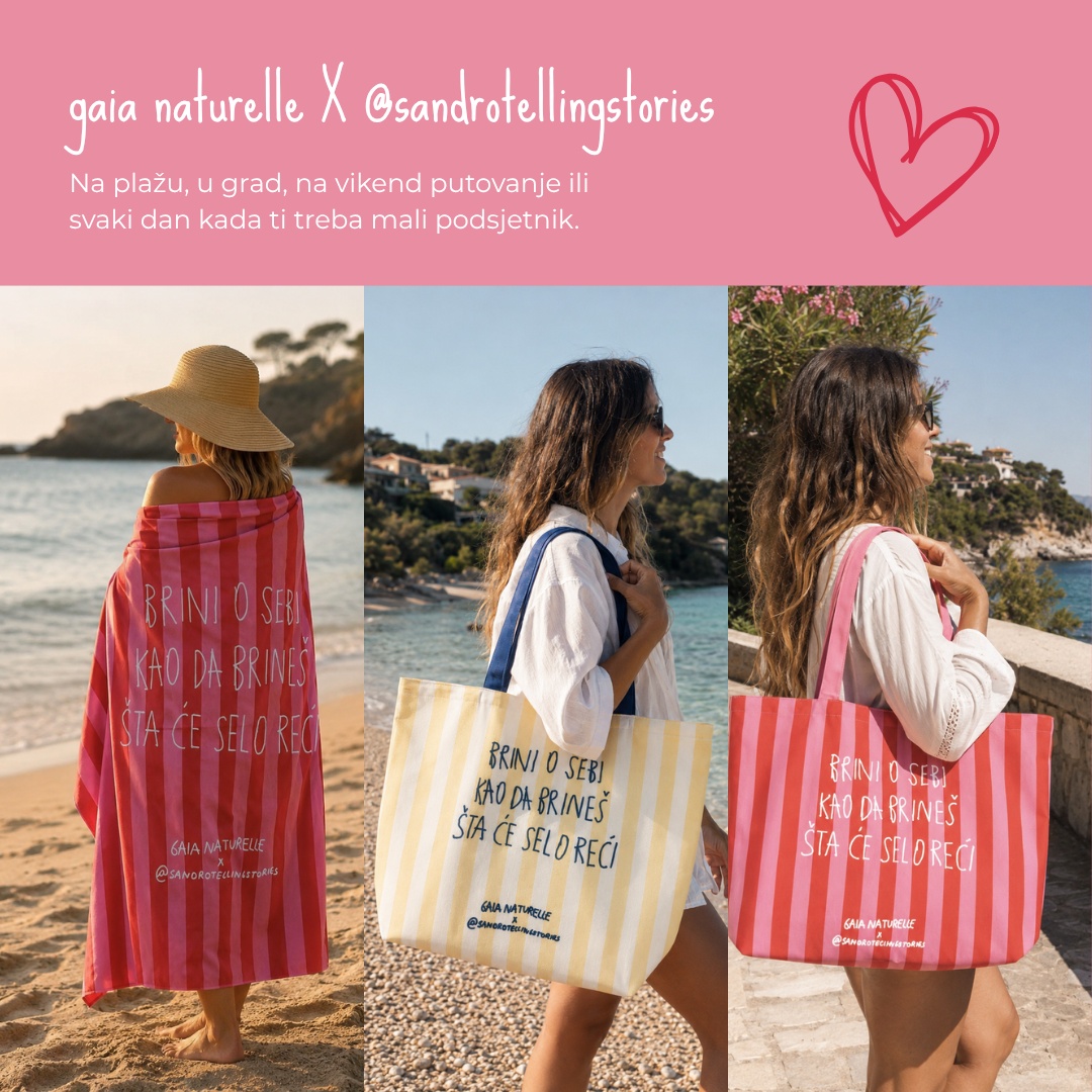 Gaia Naturelle × Sandro collaboration
