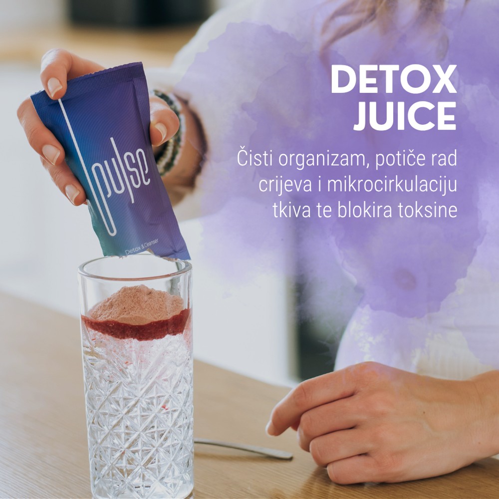 Pulse Detox Juice static ad: Product creative